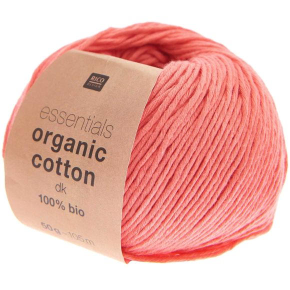 Bio-Wolle - Rico Essentials Organic Cotton dk (azalee)