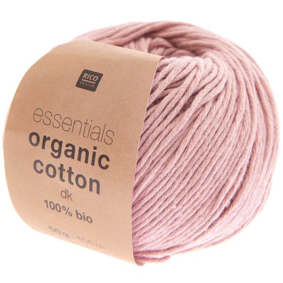 Laine bio - Rico Essentials Organic Cotton dk (vieux rose)