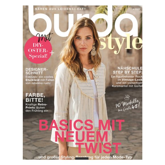 burda style Magazine - 04/2023 numéro d'avril (en allemand)