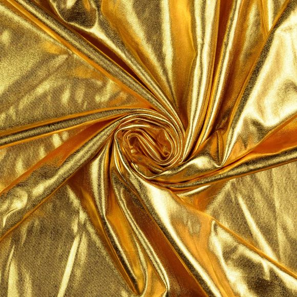 Folienjersey "Uni Metallic" (gold)