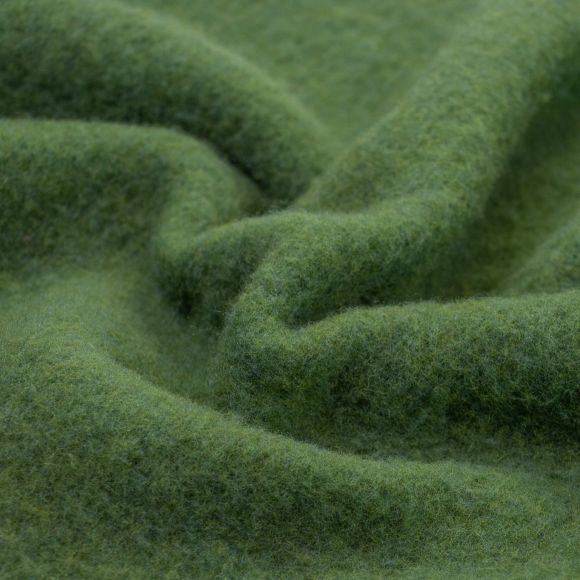 Wollfleece "Dilana" (waldgrün meliert)