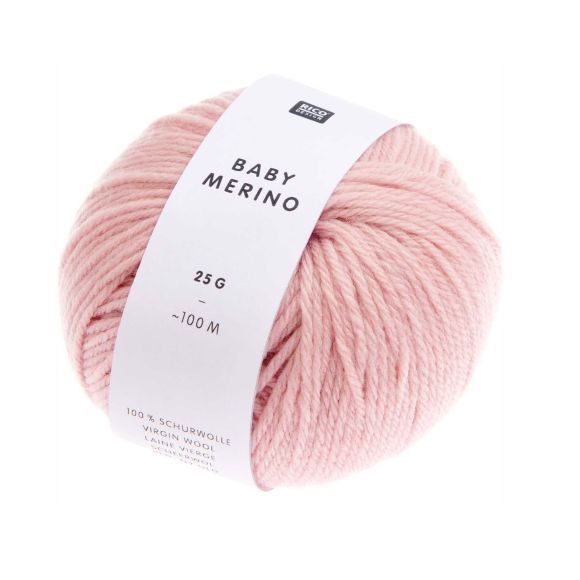 Babywolle - Rico Baby Merino (rosa)