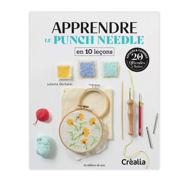 Livre - "Apprendre le punchneedle en 10 leçons"