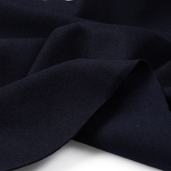 Tissu pour manteaux "Inverness" (bleu nuit)
