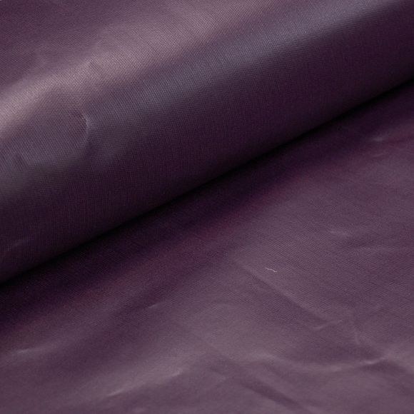 Heavy Canvas Baumwolle beschichtet "Soft Touch" (aubergine)