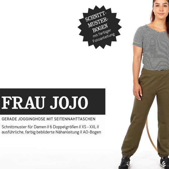 Patron - dame pantalon de jogging "Frau Jojo" (XS-XXL) de STUDIO SCHNITTREIF (en allemand)