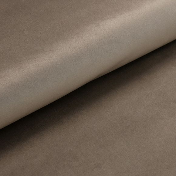 Tissu d'ameublement​/​décoration Velours "uni" (brun)