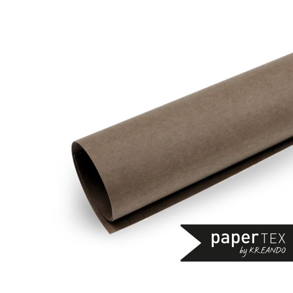 paperTEX - le papier lavable "Basic" 50 x 150 cm (chocolat)