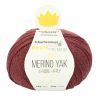 Laine mérinos pour chaussettes "Regia Premium Merino Yak" (prune chiné) de Schachenmayr