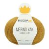 Laine mérinos pour chaussettes "Regia Premium Merino Yak" (jaune or chiné) de Schachenmayr