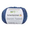 Fil de coton - recyclé "Denim Tweed" (royal) de Schachenmayr
