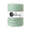 Recycling Makramee-Garn Baumwolle "Rope Ø 5 mm - aloe" (hellmint) von Bobbiny