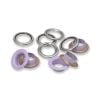 PRYM Oeillets - Ø 11 mm - lot de 20 (lilas) 542548