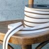 Reissverschluss endlos "Flex Metallic Look" (creme/altmessing) von riri