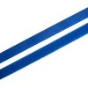 Velcro/bande auto-agrippante "Crochet & velours" 20 mm - morceau de 1 m (bleu)