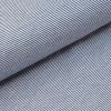 Jersey de coton "Mini Lines/rayures" (bleu foncé/blanc)