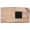 Set de tampons en bois "Textes en anglais avec tampon encreur" - set de 27 pces de RICO DESIGN