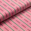 Jacquard coton "Lutte/edelweiss" (rose)