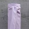 Tissu en lin - uni “natural washed” (lilas pastel)