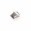 Steckschloss / Mappenverschluss "Tuck-Tite Quadratus" - 25 mm (silber)
