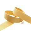 Gurtband Viskose - feste Qualität "Uni" 30 mm - am Meter (gelb)