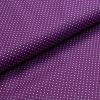 Tissu coton "Mini pois" (violet-blanc)