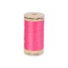 Fil à coudre - bio "organic cotton" bobine de 100 m (4810/pink) de SCANFIL