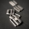 Schieber mit Aufhängung Metall - matt "G-Hook - Nickel" - 25 mm (silber) von MERCHANT & MILLS