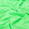 Sweat de coton bio - uni "Soft Alva" (vert fluo)