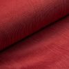 Velours à grosses côtes coton stretch "washed" (rouge rouille)