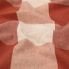 Tissu coton "Pure - Carreaux giant/Vichy" (nature-terracotta)