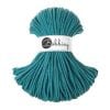 Recycling Makramee-Garn Baumwolle "Premium Ø 5 mm - teal" (petrol) von Bobbiny