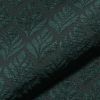 Tissu de décoration jacquard "Velours chenille/lotus" (vert foncé)