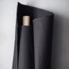 Organic Dry Oilskin Bio-Baumwolle "uni-black (schwarz) von MERCHANT & MILLS