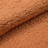 Fausse fourrure - tissu peluche "Sherpa" (brun orangé)