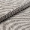 Coton/viscose - fil teint "Rayures verticales" (offwhite/noir)