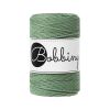 Recycling Makramee-Garn Baumwolle "Rope Ø 1.5 mm - eucalyptus green" (salbeigrün) von Bobbiny