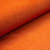 Velours à grosses côtes coton "washed" (orange foncé)