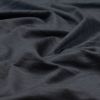 Maille stretch de laine mérinos/tencel - teint en fil "Carl" (anthracite)