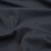 Jersey côtelé en coton - uni "Suzanne" (bleu nuit)