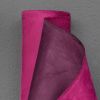 Tissu d'ameublement/décoration "Suédine double face" (pink foncé/baie)