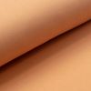 Sweat coton bio - uni "Soft Alva" (orange pâle)