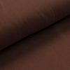 Sweat coton bio - uni "Soft Alva" (brun chocolat)