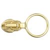 Tirette/zipper avec anneau pour fermeture Éclair au mètre "Flex Metallic Look" (doré) de riri