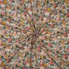 Popeline Baumwolle "Floral Fest" (altmint/pfirsich/dunkelgelb) von Nerida Hansen
