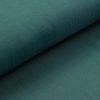 Jersey côtelé en coton - uni “Amy” (vert pétrole)
