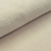 Double Gauze Baumwolle "Musselin Basic" (hellbeige)