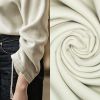 Bündchenstoff gerippt "uni - Judith Fibre Mood" (silbergrau)