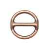O-Ring mit Steg "Metall" - Ø 20 mm (kupfer antik)