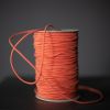 Cordon élastique "Recycled Cotton-Orange Pop" - Ø 3 mm (corail) de Merchant & Mills